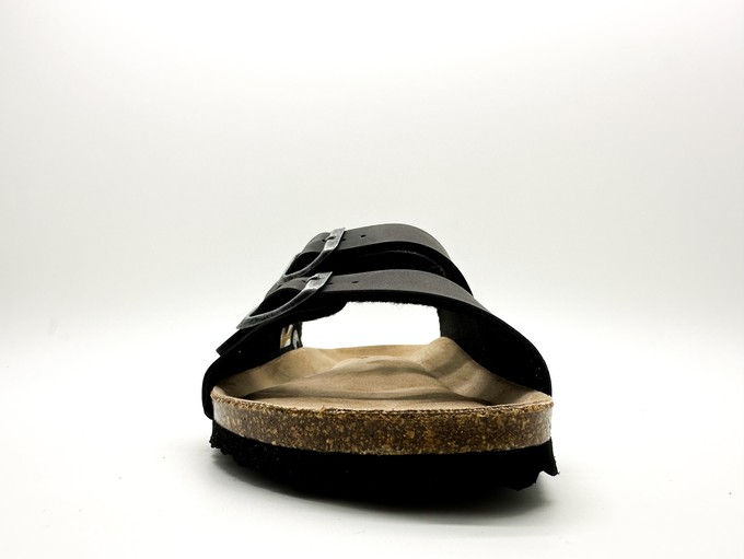 thies 1856 ® Eco Bio Backstrap Sandal vegan obsidian grey (W/M/X) from COILEX