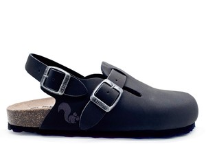 thies 1856 ® Eco Bio Backstrap Clog vegan obsidian grey from COILEX
