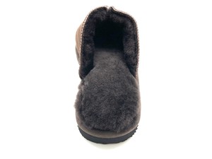 thies 1856 ® Sheepskin Grumpy Dad Slipper dark brown (M) from COILEX