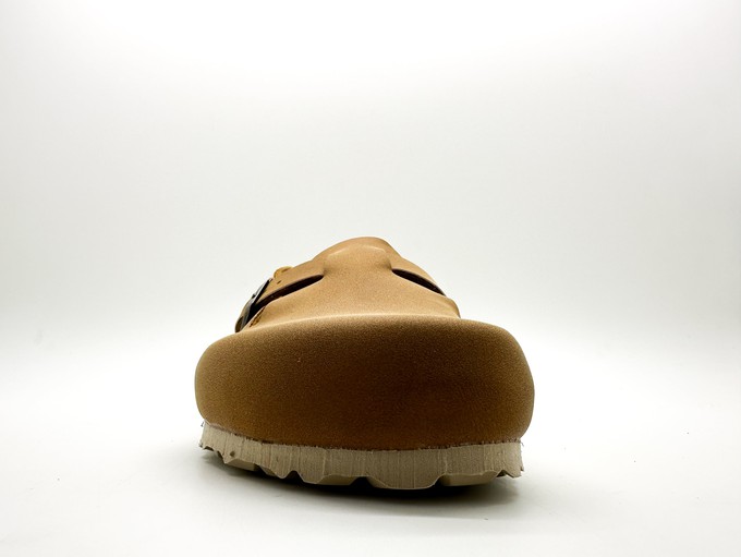 thies 1856 ® Eco Bio Backstrap Clog vegan caramel (W/M/X) from COILEX