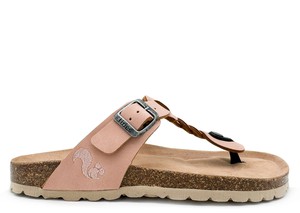 thies 1856 ® Eco Thong Braid Sandal vegan pale rose (W/X) from COILEX