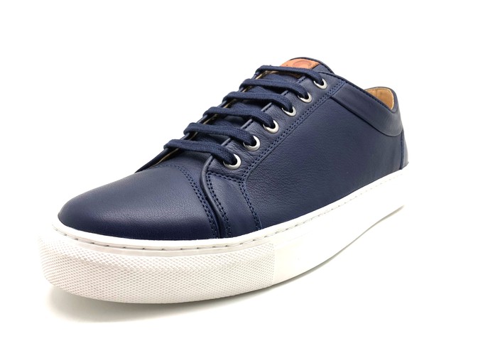 thies ® Olivenleder ® Sneakers navy (W) from COILEX