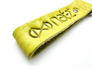 nat-2™ Leather Keychain matcha from COILEX