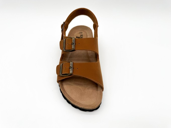 thies 1856 ® Eco Bio Backstrap Sandal vegan caramel (W/M/X) from COILEX