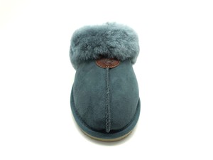 thies 1856 ® Sheepskin Slipper petrol (W) from COILEX