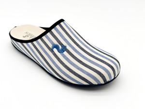 thies 1856 ® Eco Pyjama Slipper blue stripe (W/X) from COILEX