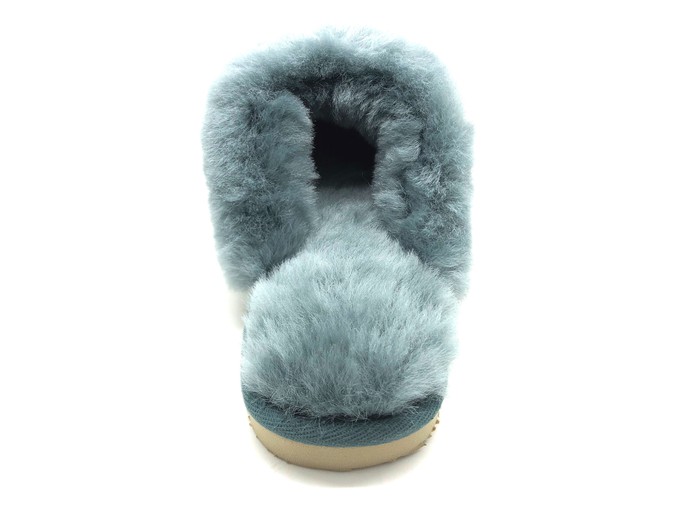 thies 1856 ® Sheepskin Slipper petrol (W) from COILEX