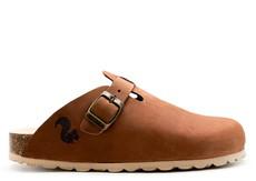 thies 1856 ® Eco Leather Clog shitake brown via COILEX