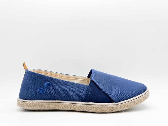 thies ® Organic Cotton Espadrille vegan indigo (W/X) from COILEX