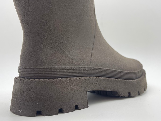 nat-2™ Bio Boot brown vegan (W) | 100% waterproof biodegradable rainboots from COILEX