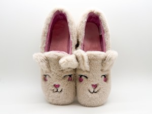 thies 1856 ® Rec Rabbit Closed Slipper vegan beige from COILEX