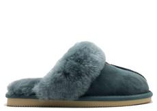 thies 1856 ® Sheepskin Slipper petrol (W) via COILEX