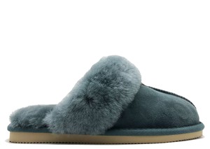 thies 1856 ® Sheepskin Slipper petrol (W) from COILEX