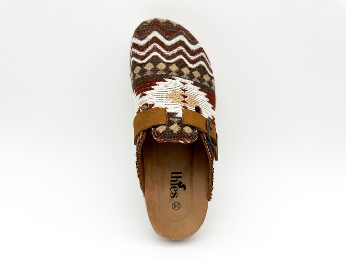 thies 1856 ® Eco Bio Yosemite Clog vegan brown (W/M/X) from COILEX