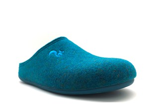 thies 1856 ® Recycled PET Slipper vegan petrol (W) from COILEX