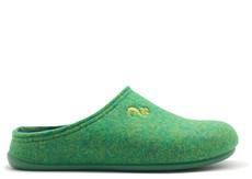 thies 1856 ® Recycled PET Slipper vegan verde green via COILEX