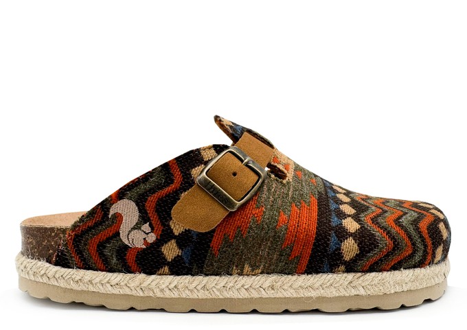 thies 1856 ® Eco Bio Yosemite Clog vegan red blue (W/M/X) from COILEX