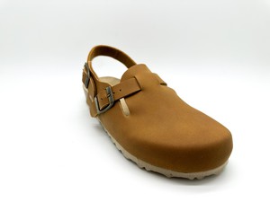 thies 1856 ® Eco Bio Backstrap Clog vegan caramel (W/M/X) from COILEX