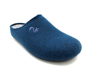thies 1856 ® Recycled PET Slipper vegan navy (W/M) from COILEX