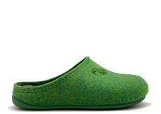 thies 1856 ® Recycled PET Slipper Kids vegan verde green (K) via COILEX