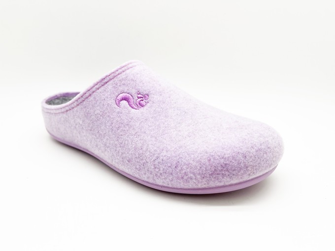 thies 1856 ® Recycled PET Slipper vegan lilac (W/X) from COILEX