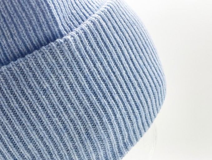 thies Eco Wool Beanie blue fog from COILEX