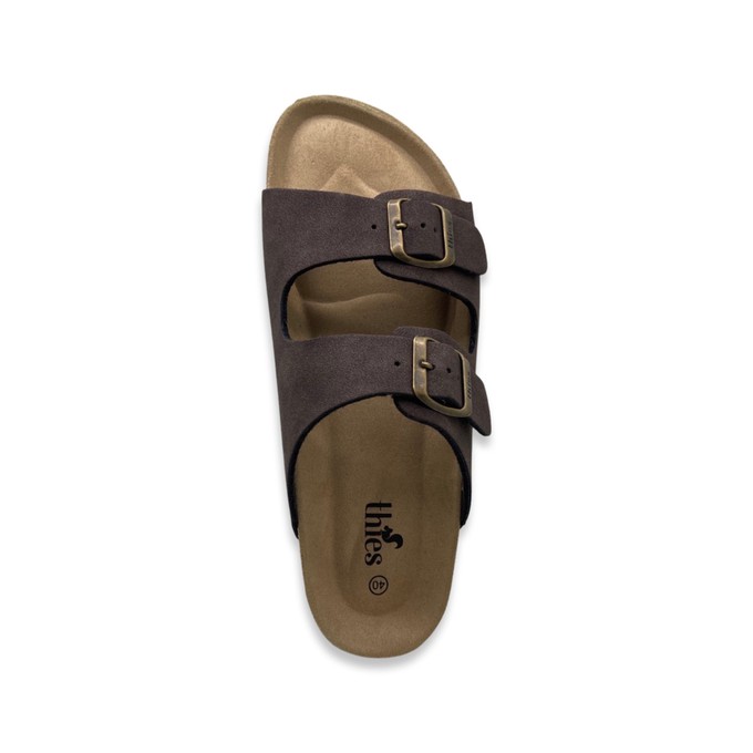thies 1856 ® Eco Bio Sandal vegan dark brown from COILEX