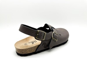thies 1856 ® Eco Bio Backstrap Clog vegan mocca (W/M/X) from COILEX