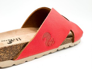 thies 1856 ® Eco Bio Cross Sandal vegan coral (W/X) from COILEX