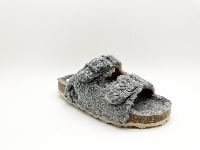 thies 1856 ® Kids Organic Teddy Sandal wolf grey (K) from COILEX