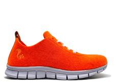thies ® PET Sneaker neon orange | vegan aus recycelten Flaschen via COILEX