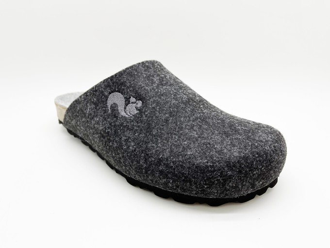 thies 1856 ® Recycled PET Bio Clog vegan anthracite mint from COILEX