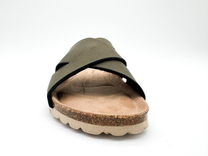 thies 1856 ® Eco Bio Cross Sandal vegan seaweed (W/X) from COILEX