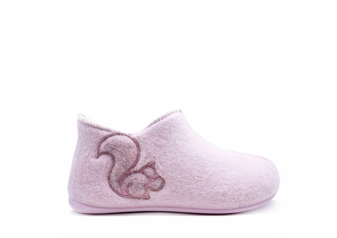 thies 1856 ® Kids PET Organic Slipper Boot vegan rose (K) from COILEX