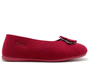 thies 1856 ® Recycled PET Ballerina vegan bordeaux from COILEX