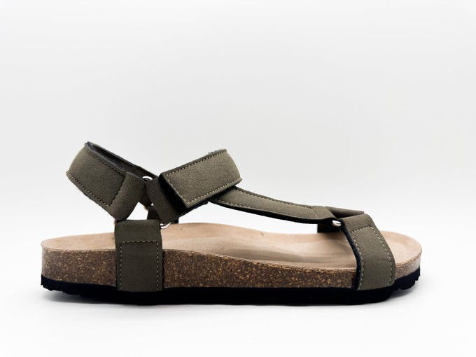 thies 1856 ® Eco Bio Trek vegan khaki from COILEX