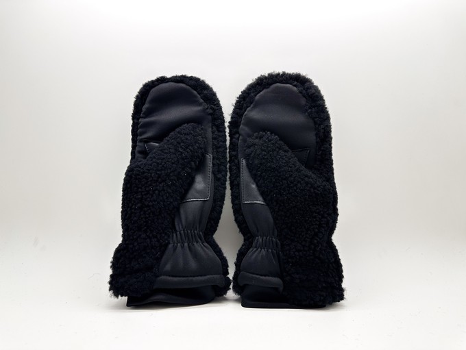 thies 1856 ® Sheepskin Gloves / Mittens black from COILEX