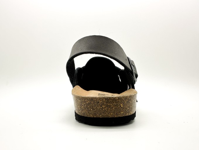 thies 1856 ® Eco Bio Backstrap Clog vegan stonehenge (W/M/X) from COILEX