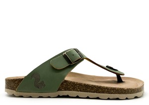 thies 1856 ® Eco Bio Thong Sandal vegan basil (W/M/X) from COILEX