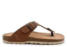 thies 1856 ® Eco Bio Thong Sandal vegan cinnamon via COILEX