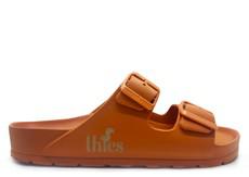 thies 1856 ® Ecofoam Sandal vegan bitter orange via COILEX