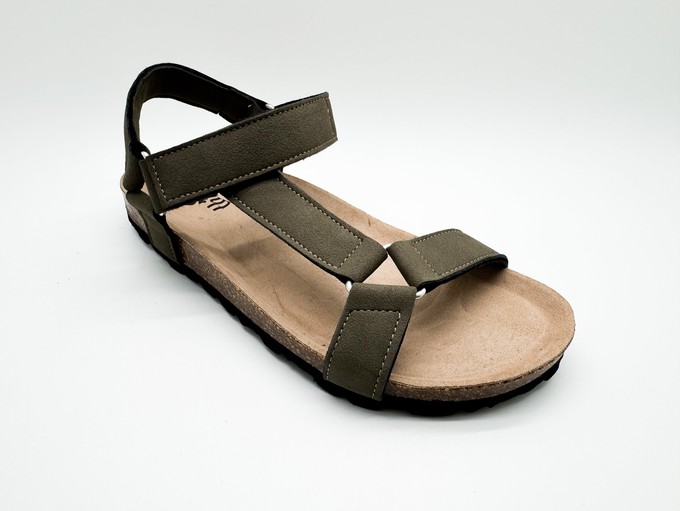 thies 1856 ® Eco Bio Trek vegan khaki from COILEX