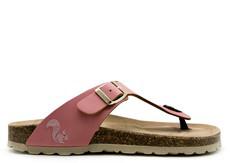 thies 1856 ® Eco Bio Thong Sandal vegan pink grapefruit (W/X) via COILEX