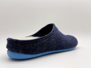 thies 1856 ® Recycled Wool Slippers dark navy blue (W) from COILEX