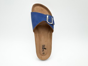 thies 1856 ® Eco Bio Strap Sandal vegan blue (W/X) from COILEX