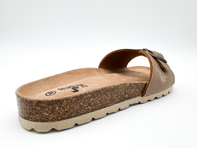 thies 1856 ® Eco Bio Strap Sandal vegan elephant grey (W/X) from COILEX