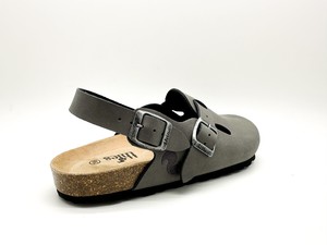 thies 1856 ® Eco Bio Backstrap Clog vegan stonehenge (W/M/X) from COILEX