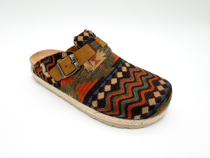 thies 1856 ® Eco Bio Yosemite Clog vegan red blue (W/M/X) from COILEX