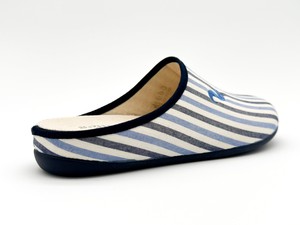 thies 1856 ® Eco Pyjama Slipper blue stripe (W/X) from COILEX