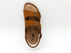 thies 1856 ® Eco Bio Backstrap Sandal vegan caramel (W/M/X) from COILEX